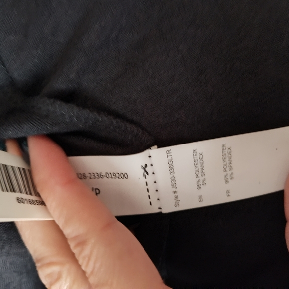 Revamped little black dress. US small, black glitter evening gown - Picture 4 of 7